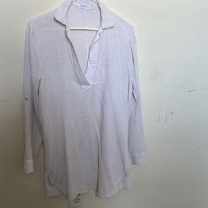 Elegant Cream Long Sleeve Blouse